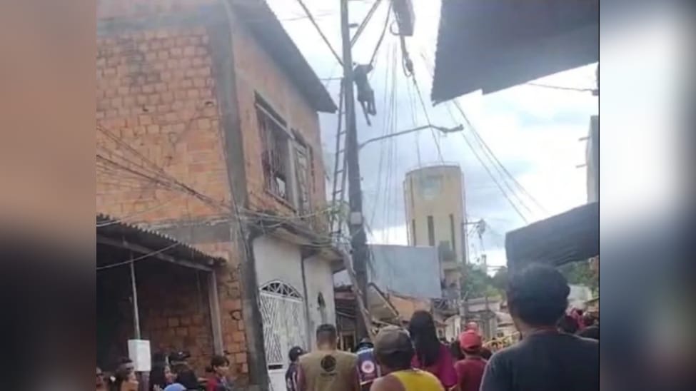 Homem morre eletrocutado ao tentar fazer ‘gato’ em rede elétrica