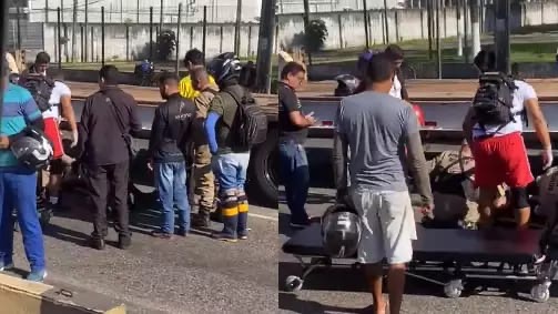 Duas pessoas são atropeladas por carreta no Pará
