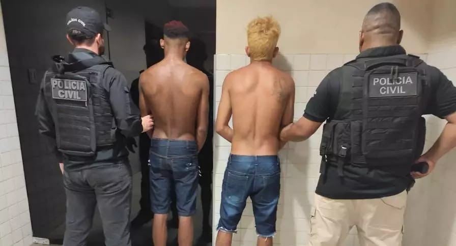 Dois homens são presos em flagrante por furto no Pará