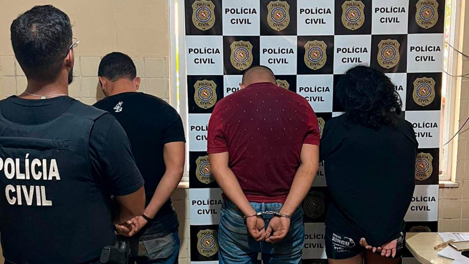Trio é preso em flagrante por tráfico de drogas no Pará