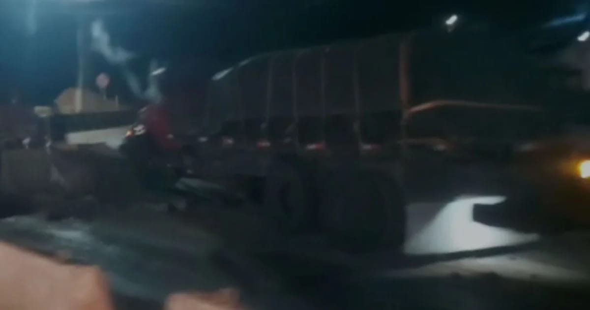 VÍDEO: motorista erra entrada de via e bate em mureta no Pará
