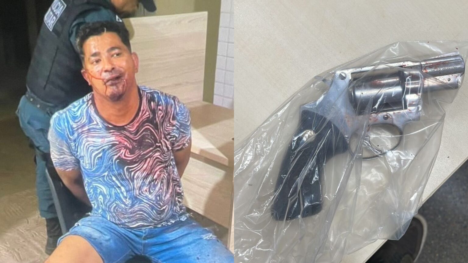 Suspeito de matar sargento da PM e balear mulher é preso em Marabá