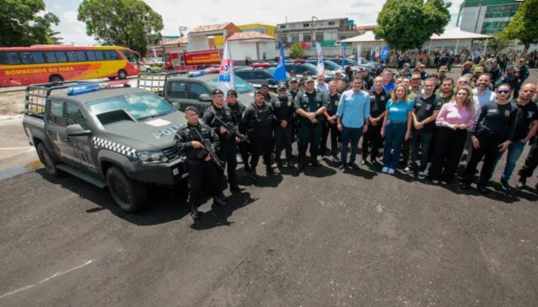 Pará recebe equipamentos estratégicos para as forças de Segurança Pública