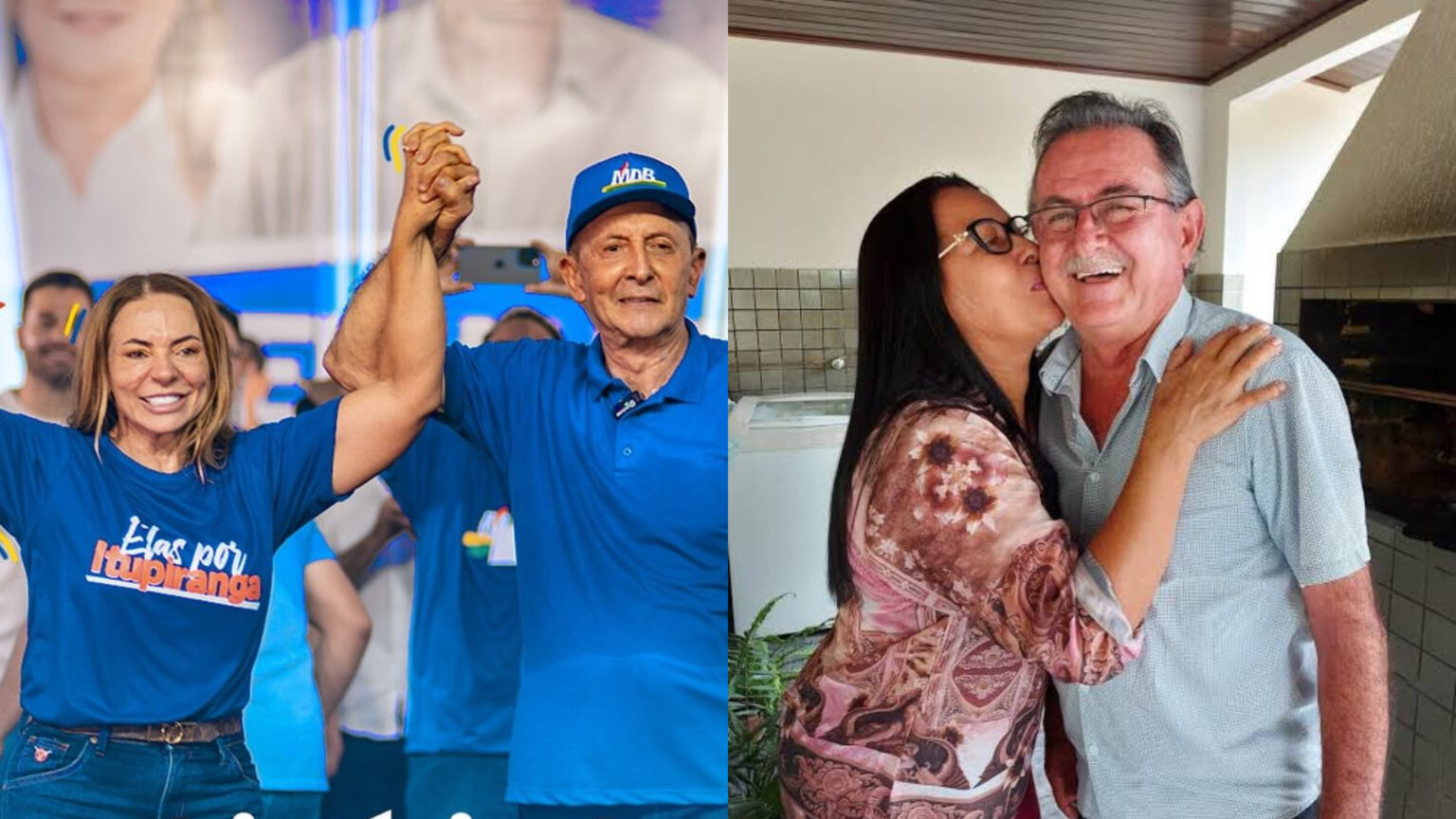 Casal Milesi rompe base de apoio de Benjamin Tasca após escolha de vice em Itupiranga