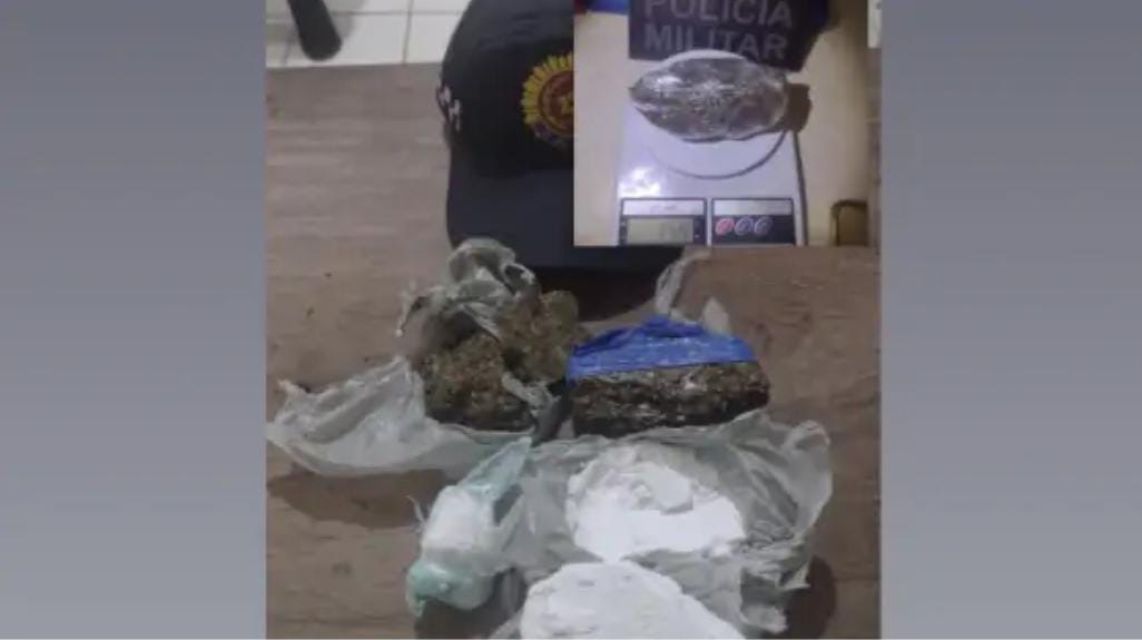 PM apreende drogas em ônibus no Terminal Rodoviário de Tucuruí