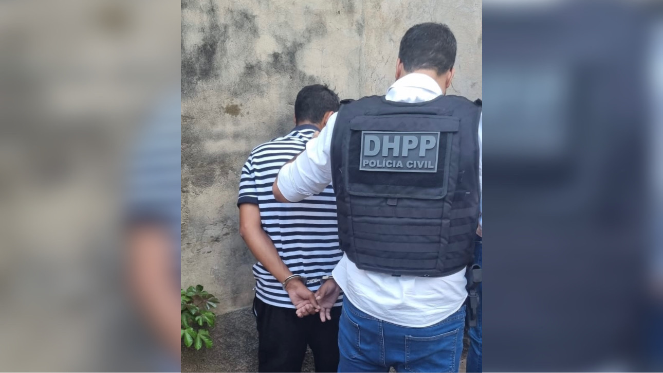 VÍDEO: Polícia Civil prende em Araguaína suspeito de matar namorada grávida em Marabá