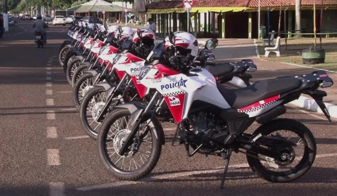Polícia Militar recebe nova frota de motocicletas na região do Xingu