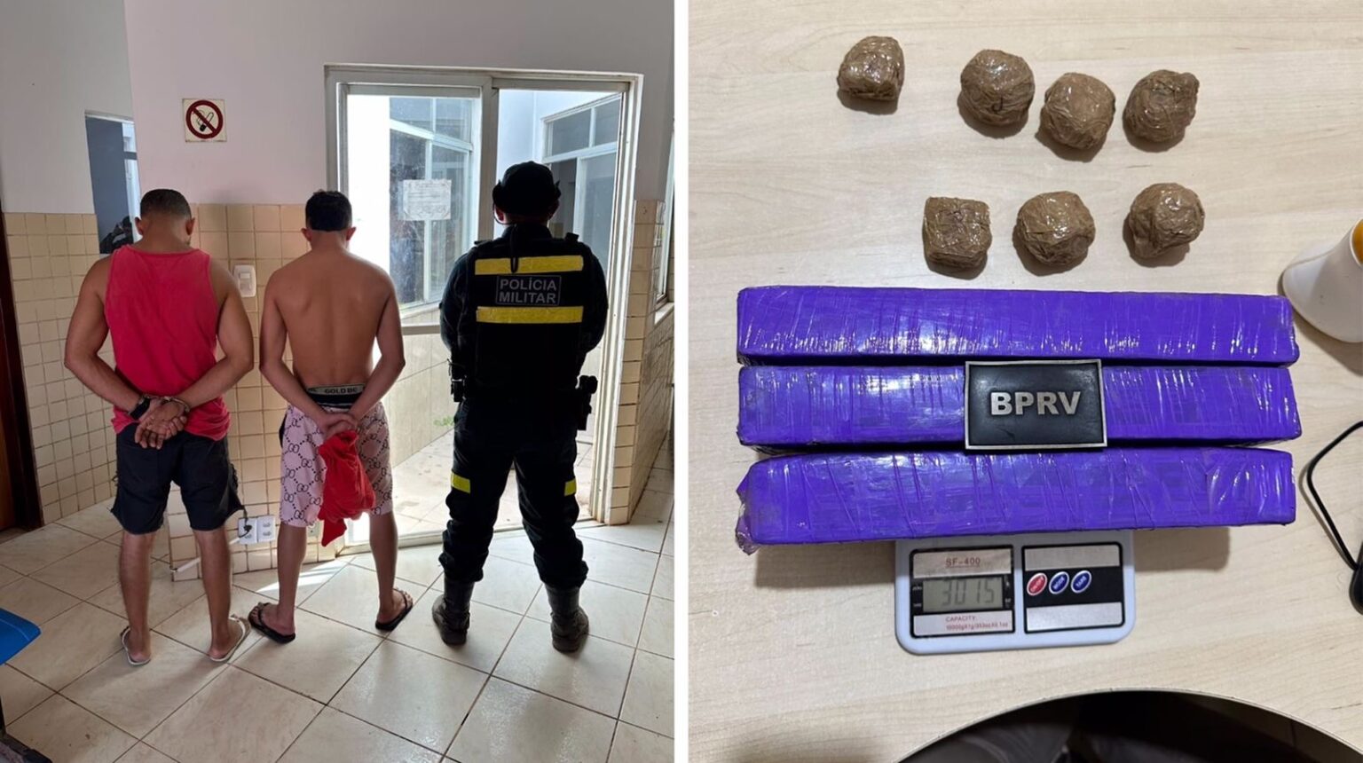 PRE prende homem e apreende três tipos de drogas no Pará
