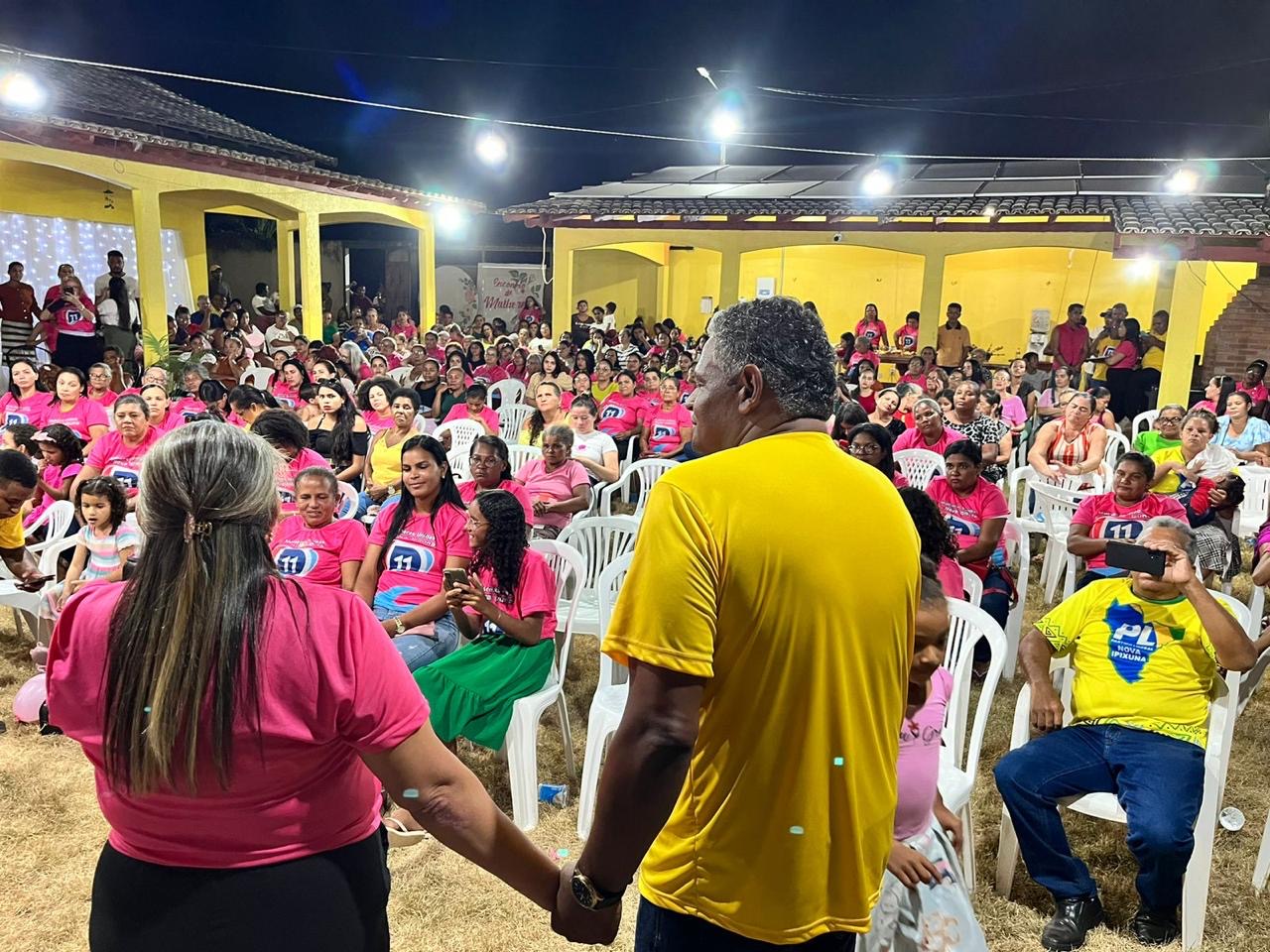 Evento reúne mais de 500 mulheres e fortalece apoio a Filho do Povão em Nova Ipixuna