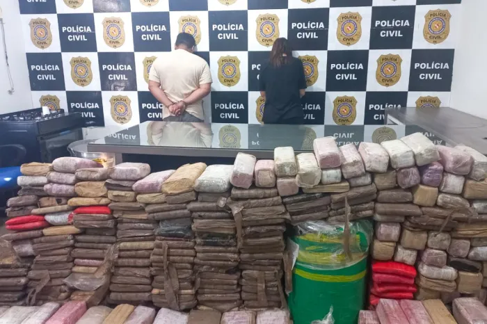 PC prende casal por tráfico de drogas e apreende 500 kg de entorpecentes no Pará