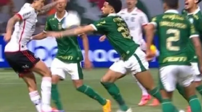 Palmeiras vence Flamengo por 1×0, mas não reverte vantagem e está fora da Copa do Brasil