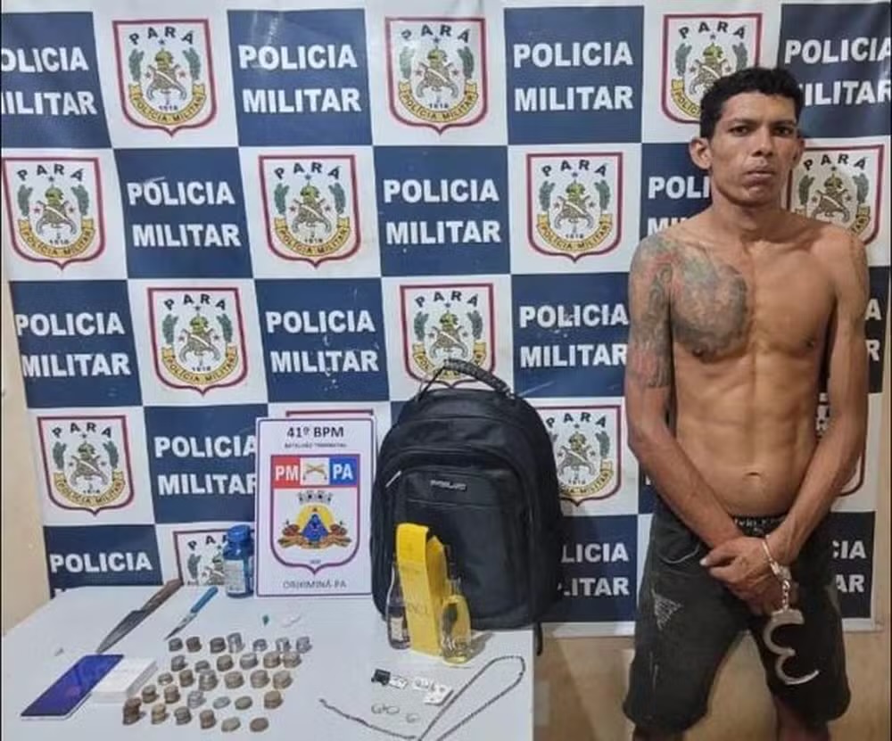 Suspeito de furtos tenta fugir com nome falso e sofre tentativa de homicídio em Oriximiná
