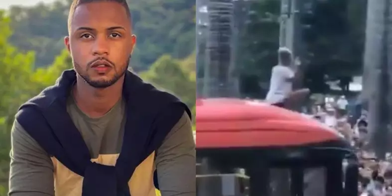 Brasileiro que virou meme por dançar em cima de ônibus no Carnaval morre na Rússia