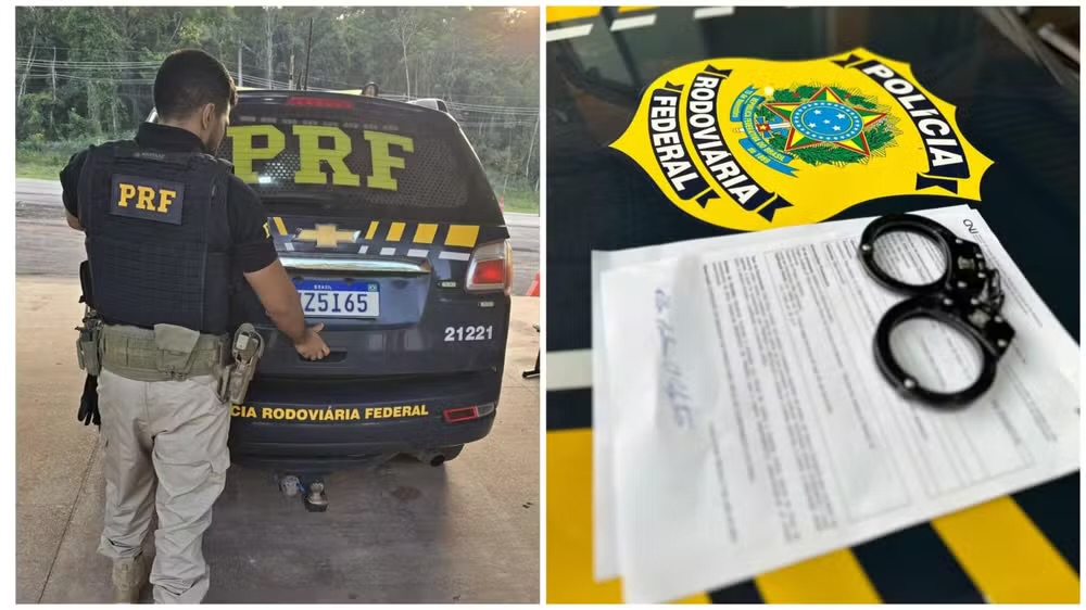 PRF prende procurado por tráfico de drogas e porte ilegal de arma de fogo no Pará