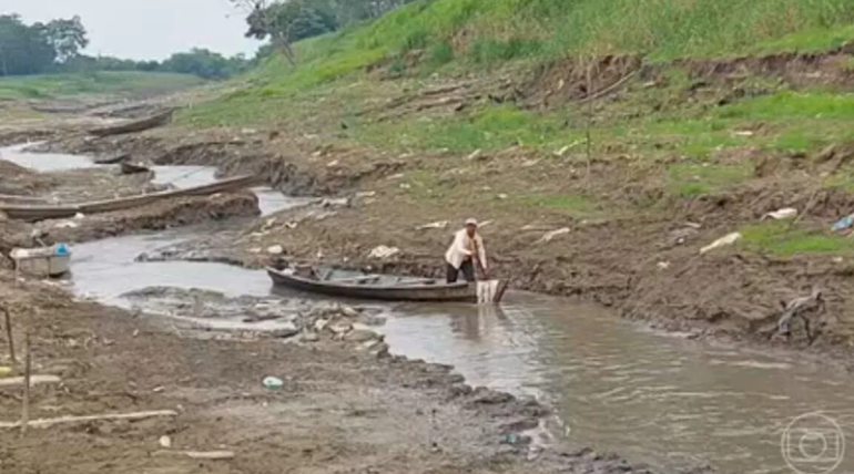 Seca dos rios põe 20 cidades em situação de emergência no Amazonas