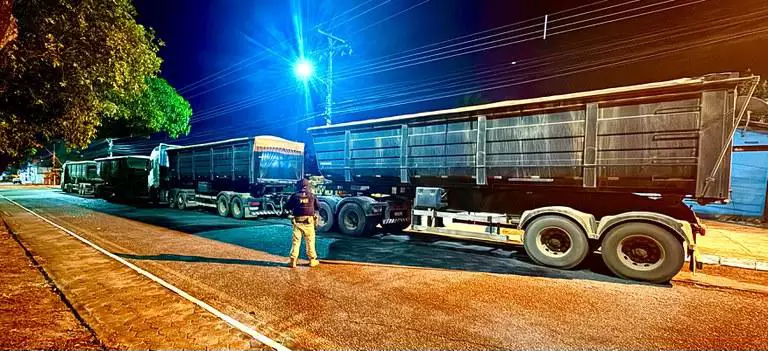 PRF apreende 140 toneladas de minério ilegal em Marabá