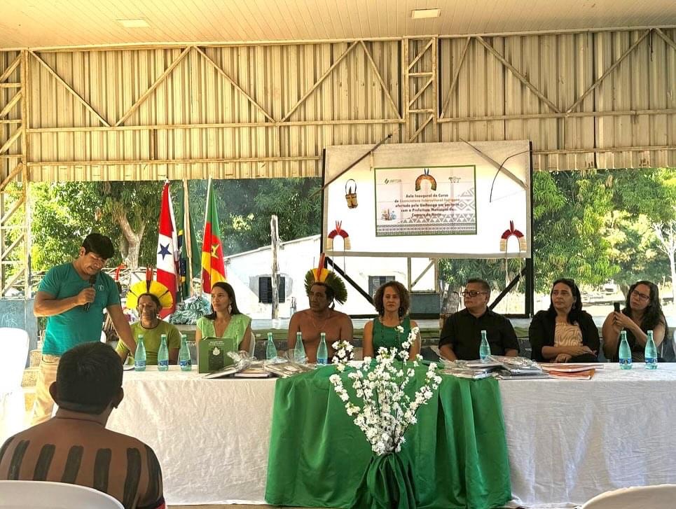Unifesspa inaugura curso de licenciatura intercultural indígena em Cumaru do Norte