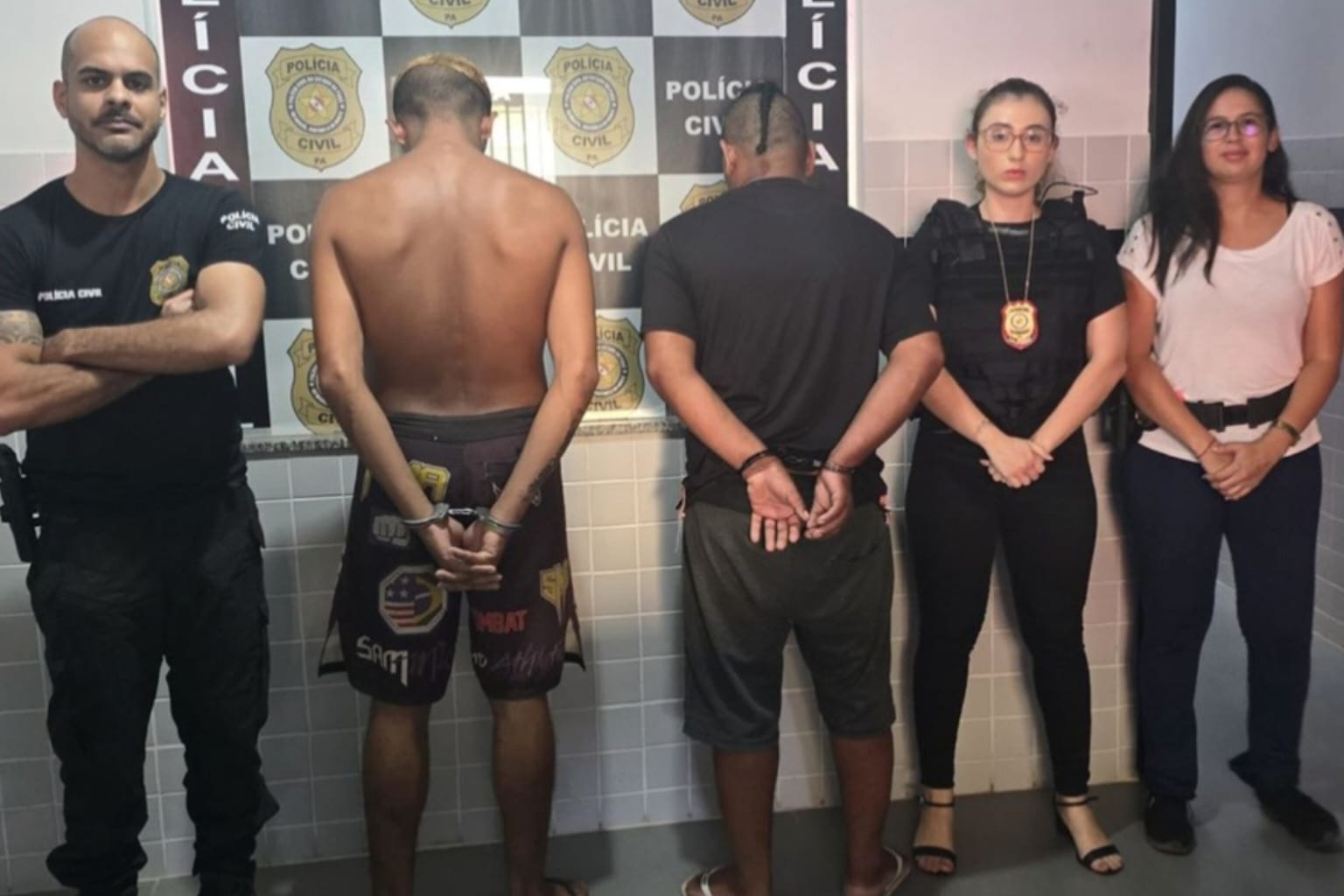 Dupla acusada de estupro coletivo e roubo é presa no Pará