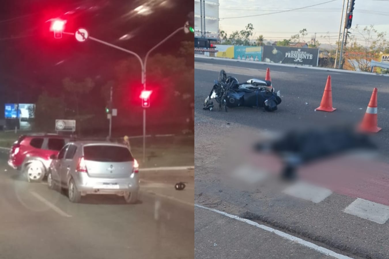 Motociclista morre após colidir contra carro em Marabá