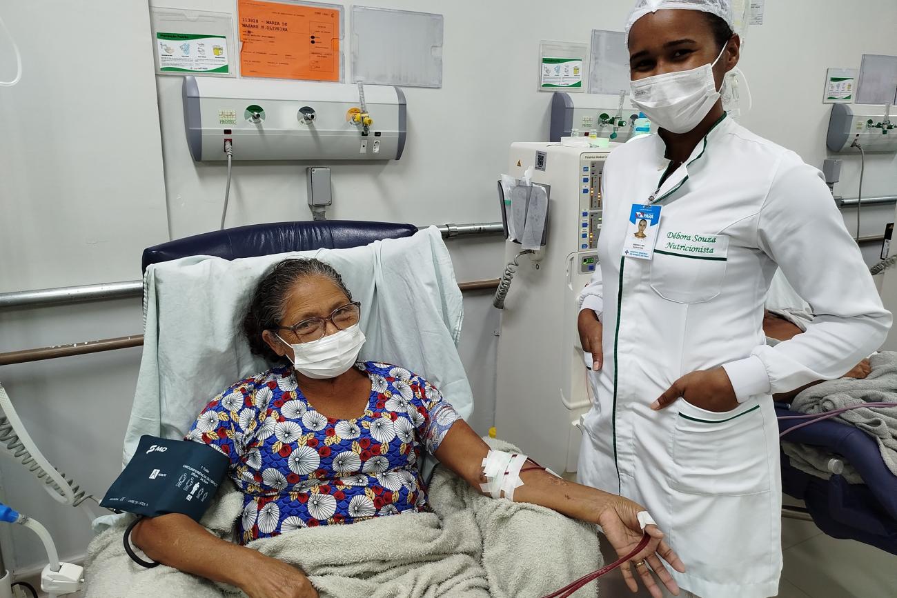 Hospital Regional de Marabá orienta pacientes renais sobre alimentação