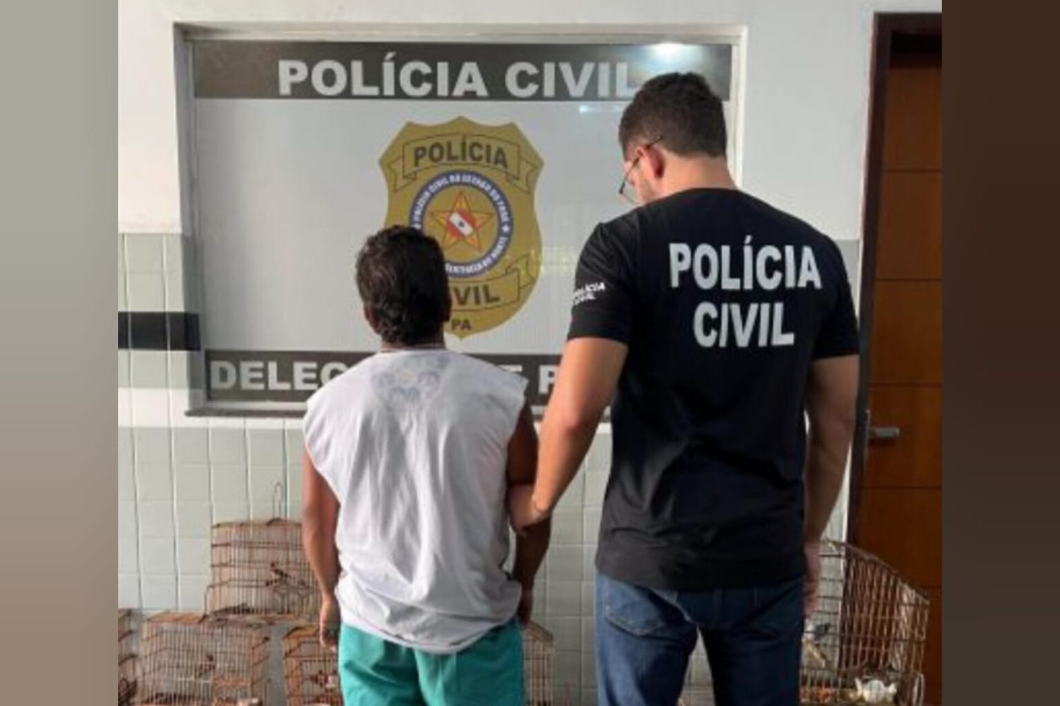 PC prende homem por crime ambiental e resgata 18 animais silvestres no Pará