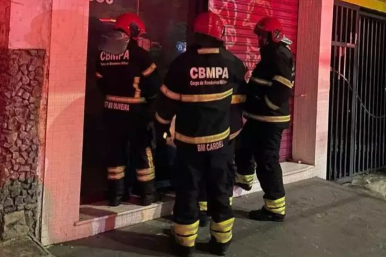 Casal é preso em flagrante após incendiar estabelecimento comercial no Pará