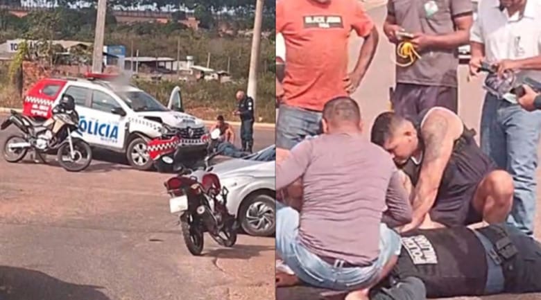 Policiais ficam feridos em acidente na PA-125, no sudeste do Pará