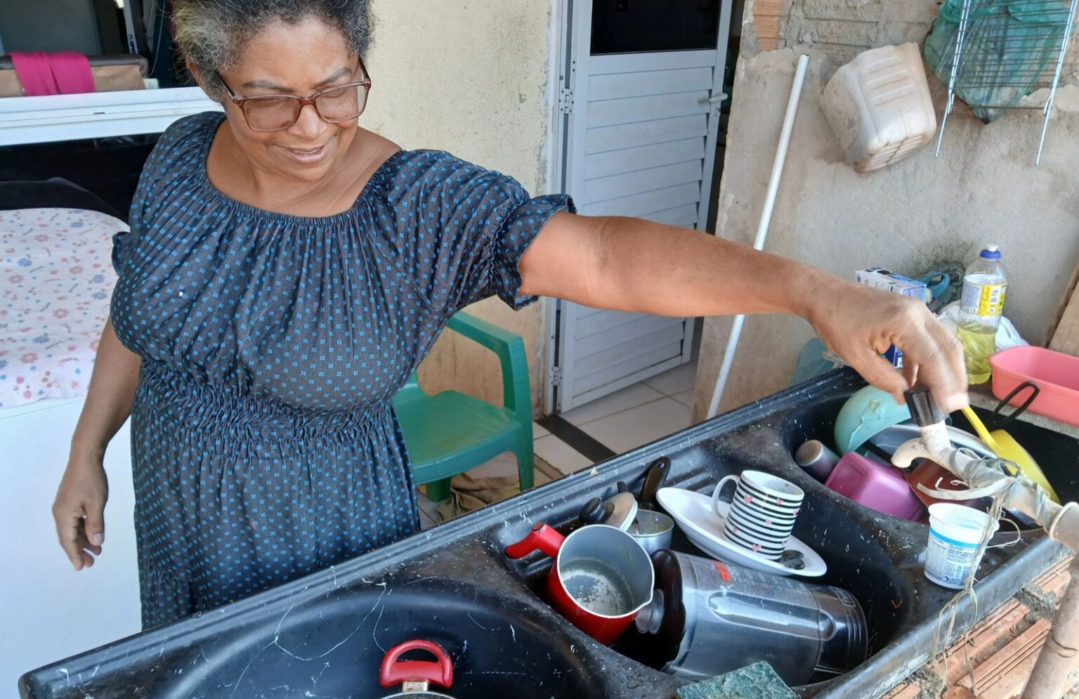 Em Parauapebas, moradores das “Casinhas” sofrem com falta d’água
