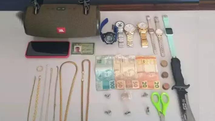 Jovem de 18 anos é detido no oeste do Pará com entorpecentes, dinheiro e joias