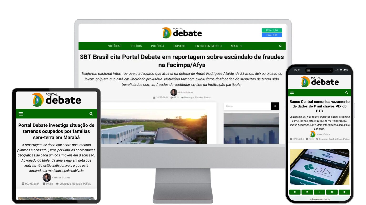 Portal Debate completa 7 anos com mais de 50 mil matérias publicadas