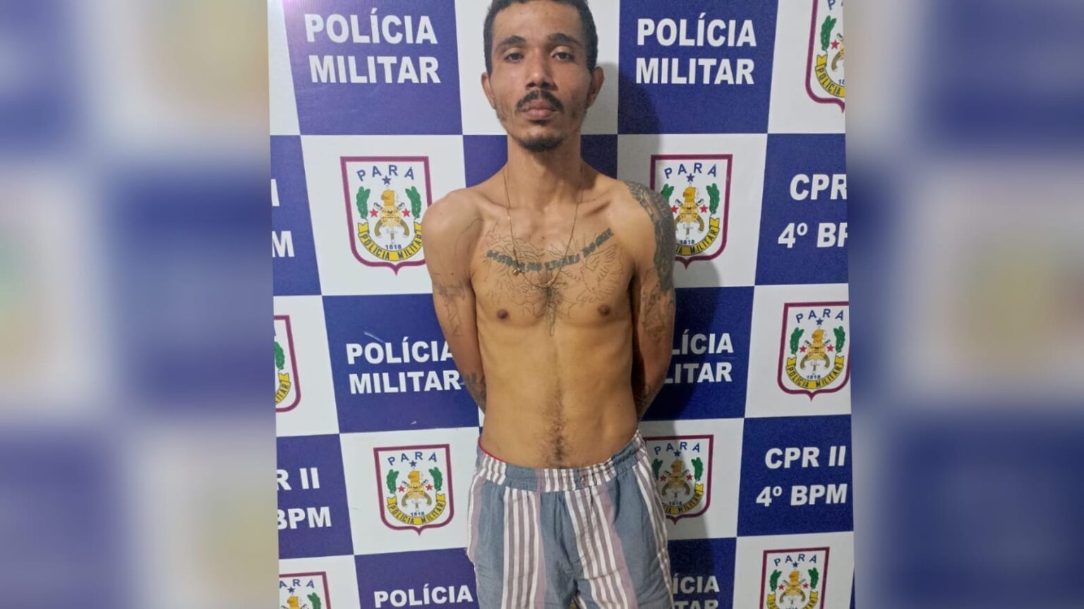 Foragido do sistema prisional é recapturado pela Polícia Militar em Marabá