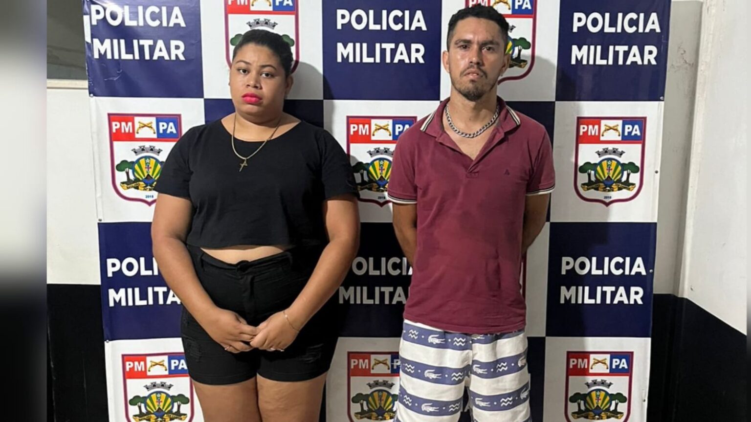 Polícia Militar prende casal por porte ilegal de arma de fogo em Marabá