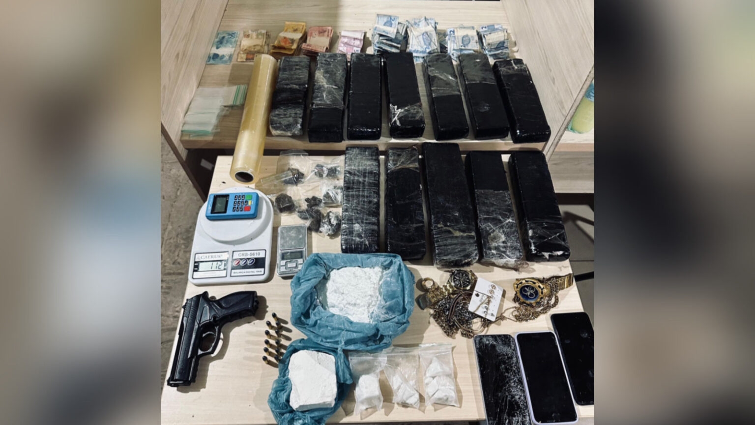 Batalhão de Missões Especiais prende suspeito com mais de 10 kg de drogas em Marabá