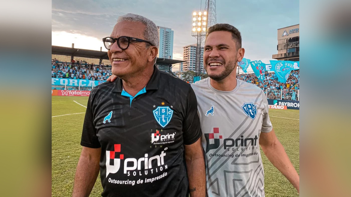 Paysandu demite Hélio dos Anjos após nove jogos sem vitórias na Série B