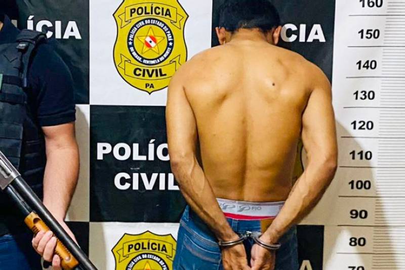 PC cumpre mandado de prisão por estupro de vulnerável no Pará