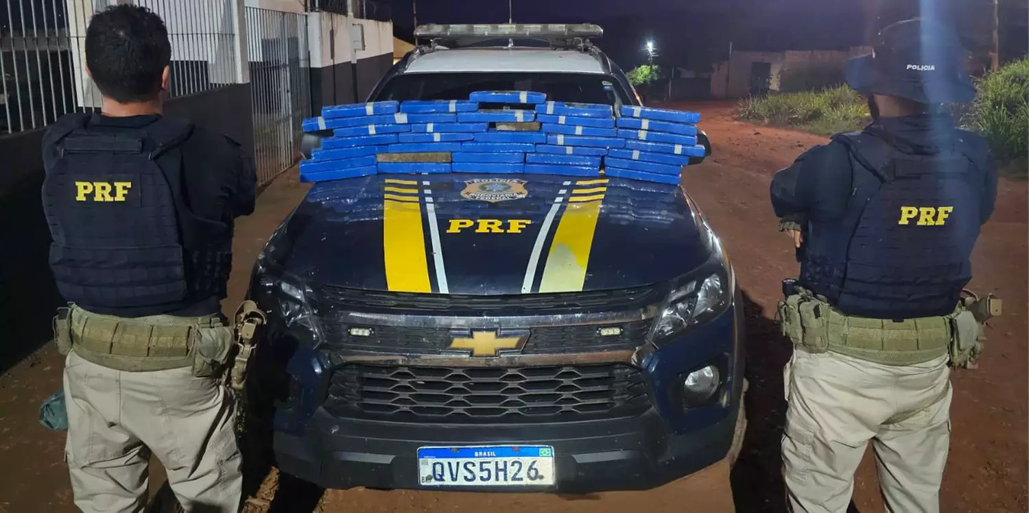 Mais de 29 kg de maconha são apreendidos em ônibus na BR-230, no Pará