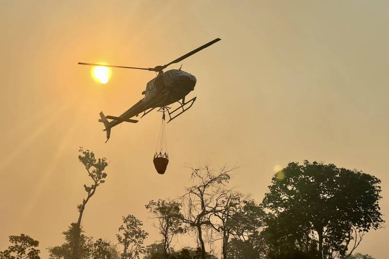Graesp integra esforço para combater focos de incêndios no território paraense