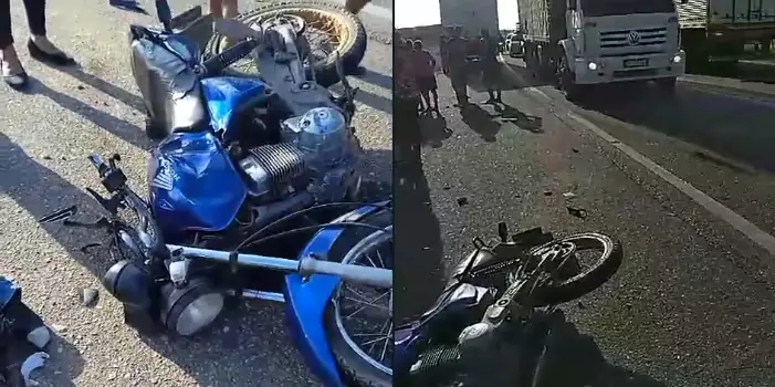 Casal morre após colisão entre moto e caminhão no nordeste do Pará