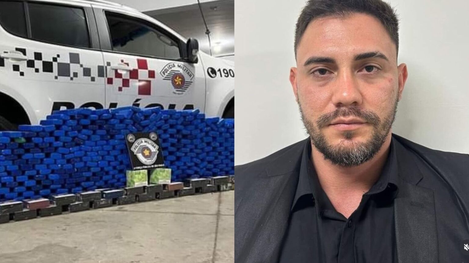 Polícia prende sobrinho de deputado paraense por transportar 477 tabletes de maconha em SP