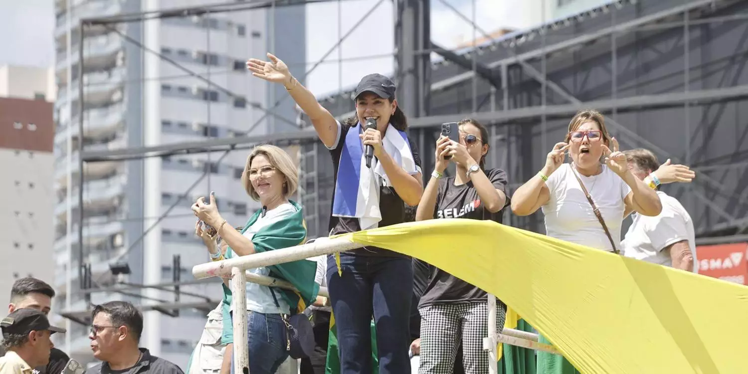 Michelle Bolsonaro anuncia visita ao Pará nesta terça-feira (3)