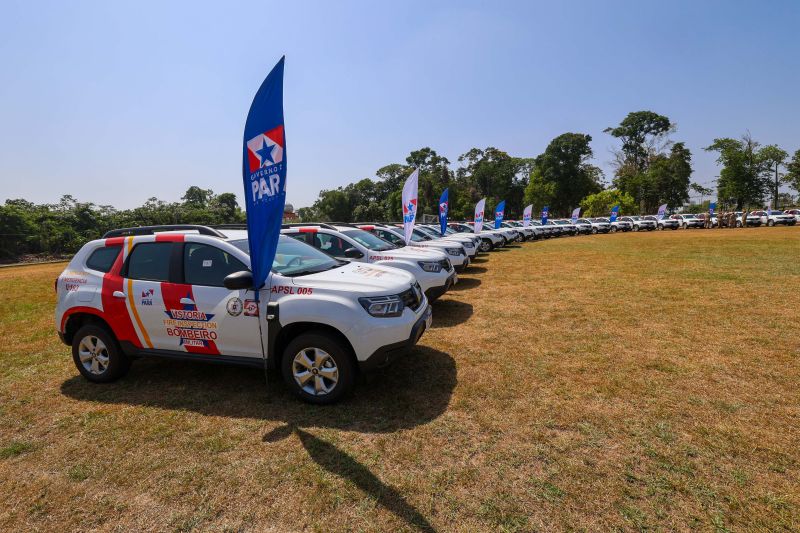 Corpo de Bombeiros Militar recebe reforço de 40 novas viaturas no Pará