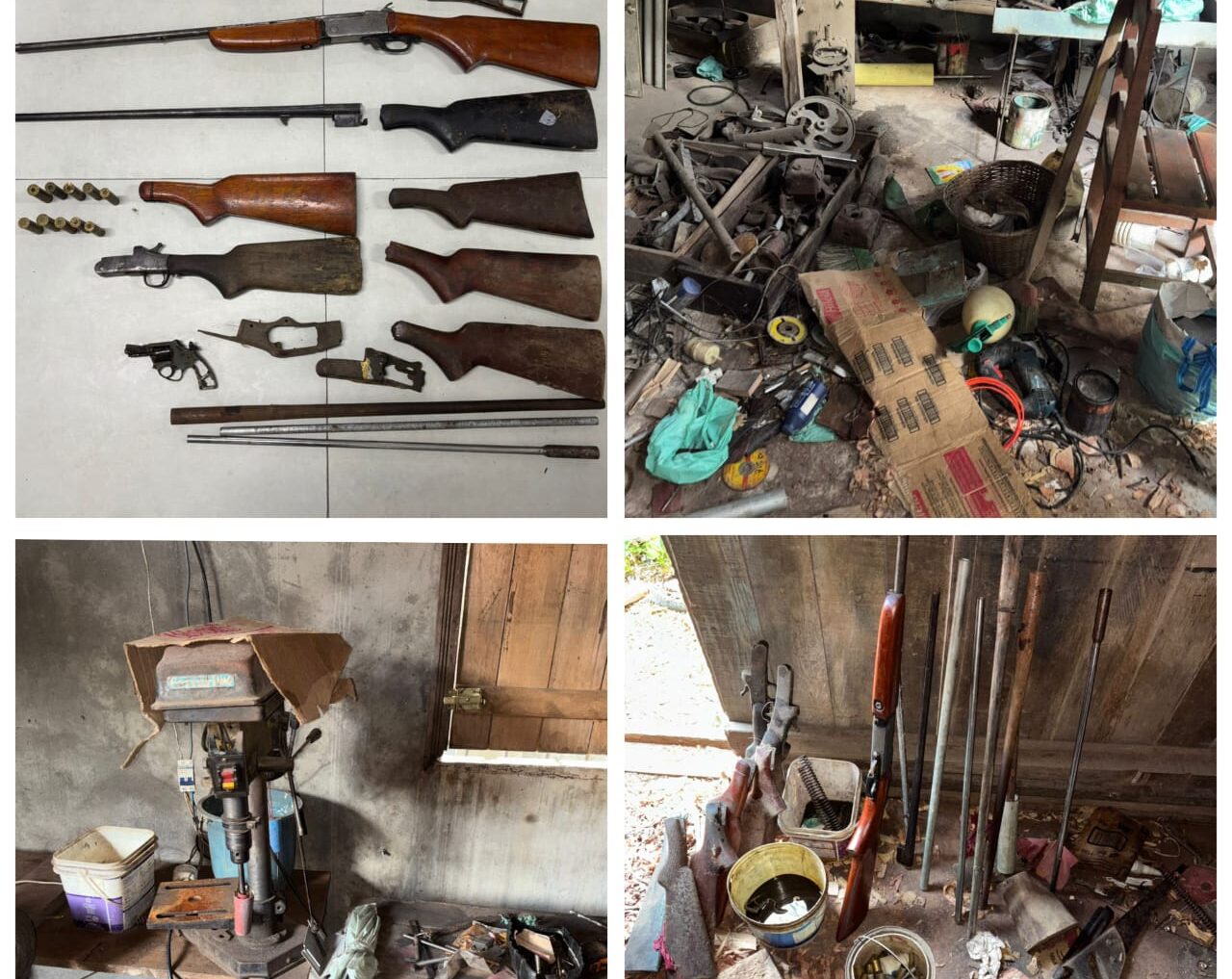 Polícia Militar fecha fábrica de armas que atenderia ao crime no Marajó