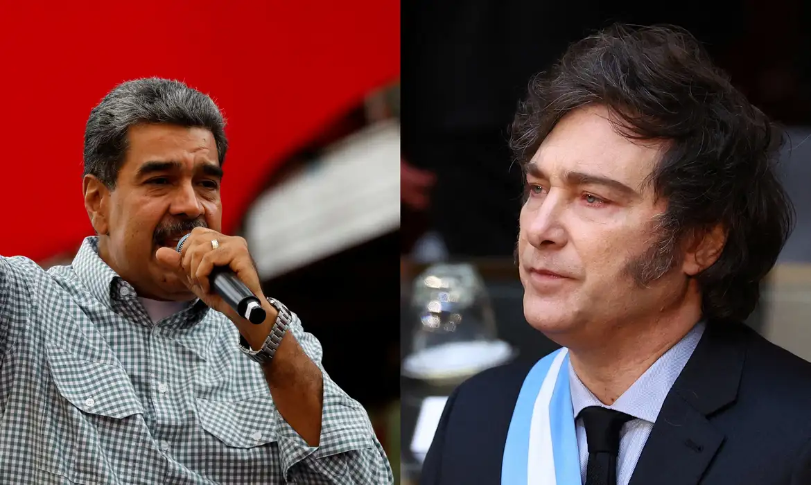Argentina quer prisão de Maduro; Venezuela pede prisão de Milei