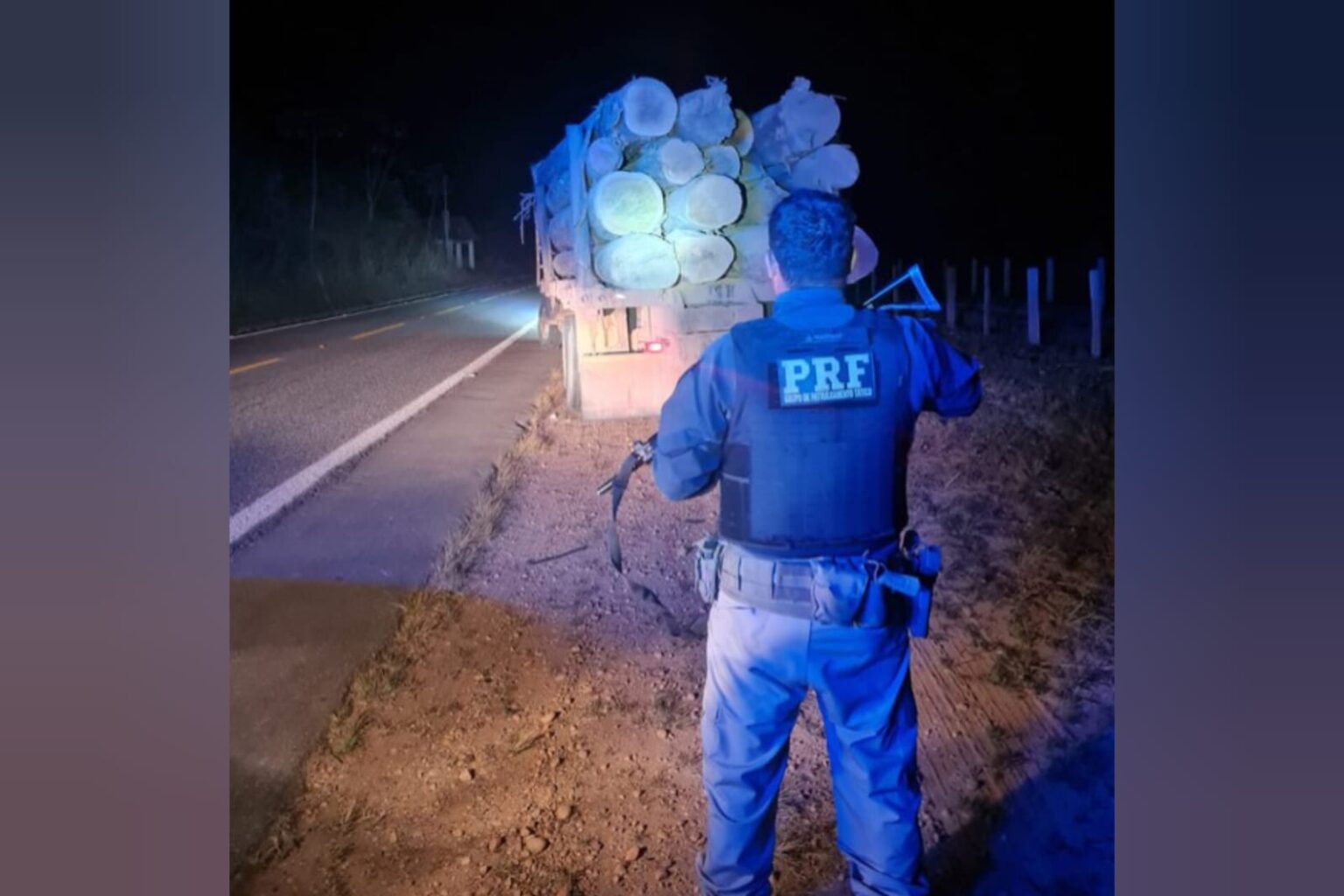 28m³ de madeira ilegal é apreendida em Rondon do Pará