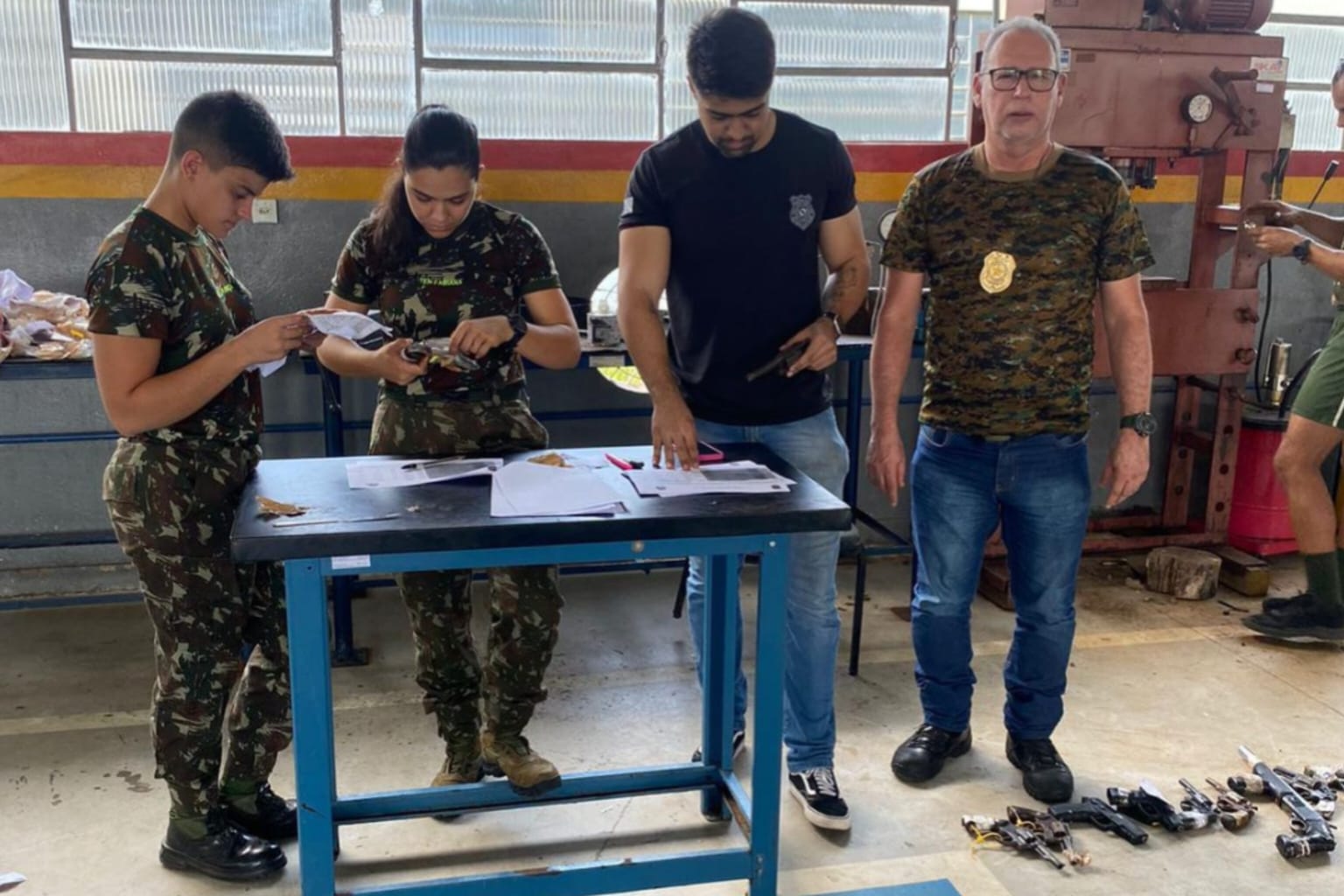 Polícia Civil destrói armas apreendidas em Marabá