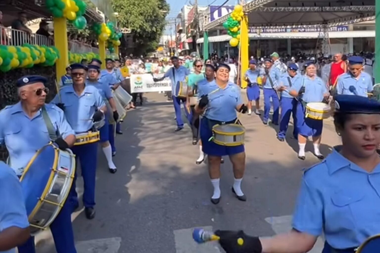 Desfile cívico-militar de 7 de setembro mobiliza milhares de pessoas em Marabá