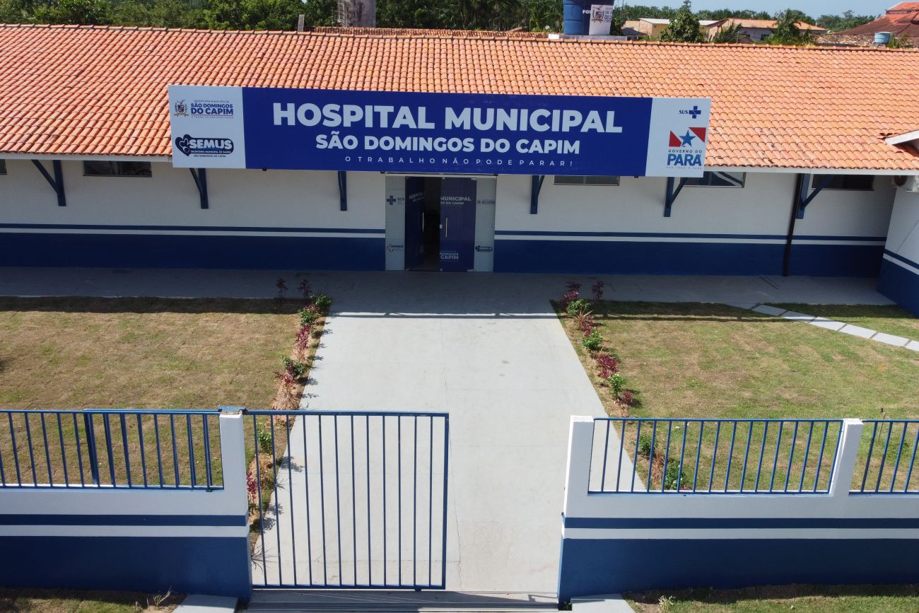 Governo do Pará entrega novo Hospital Municipal em São Domingos do Capim