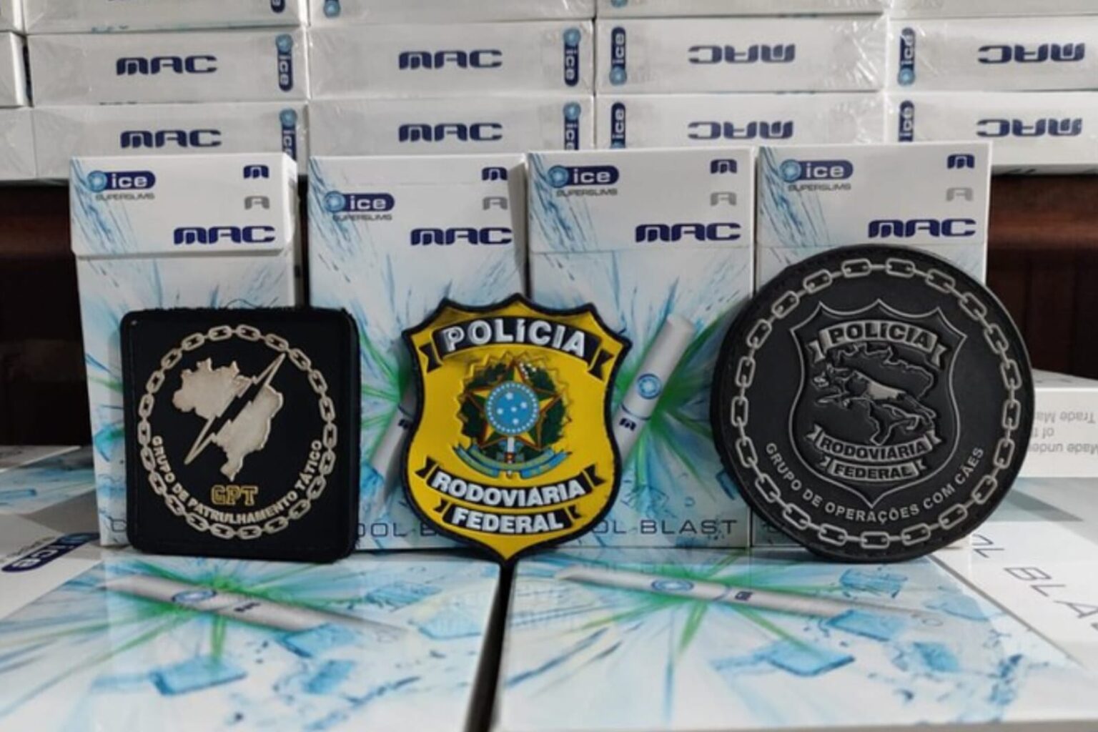 Mais de 2 mil maços de cigarros contrabandeados são apreendidos no Pará