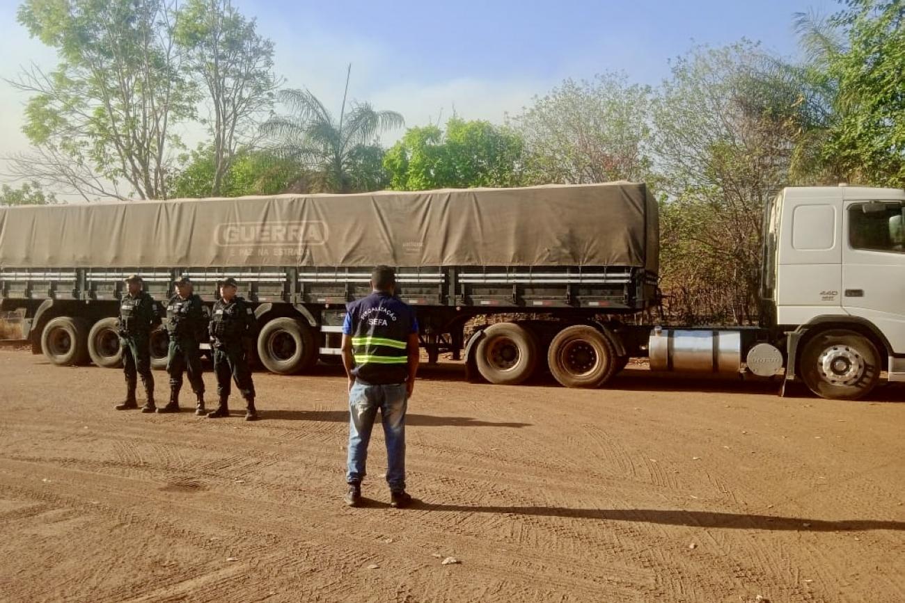 Sefa apreende 32 toneladas de minério de cobre em Conceição do Araguaia