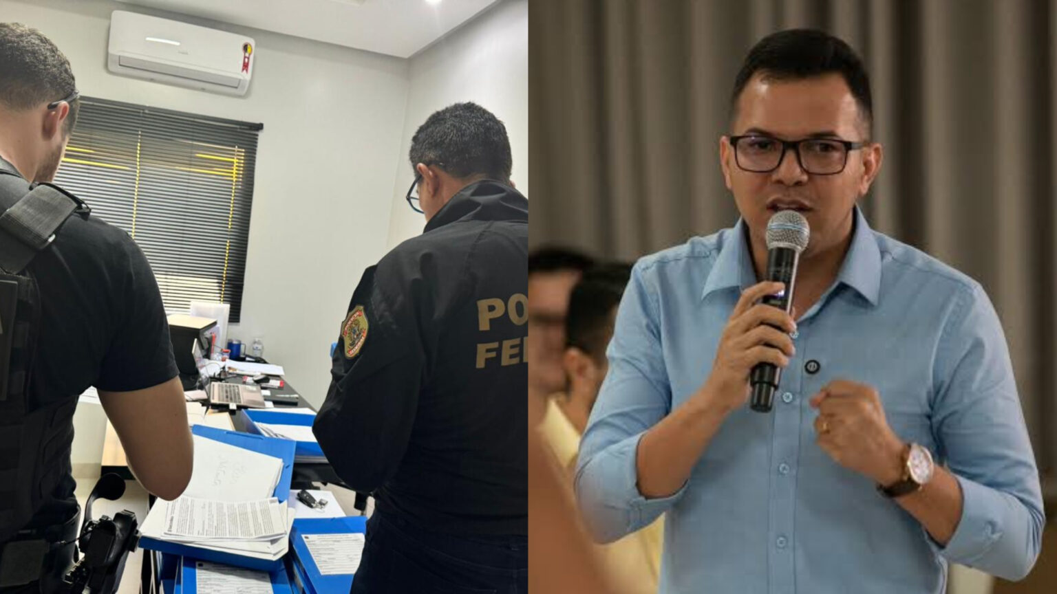 PF faz batida no comitê de Rafael Ribeiro por suspeitas de compra de votos em Parauapebas